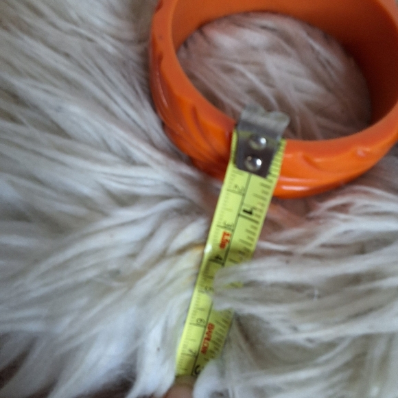 Vintage Orange and Brown Bangle Set - Picture 7 of 7